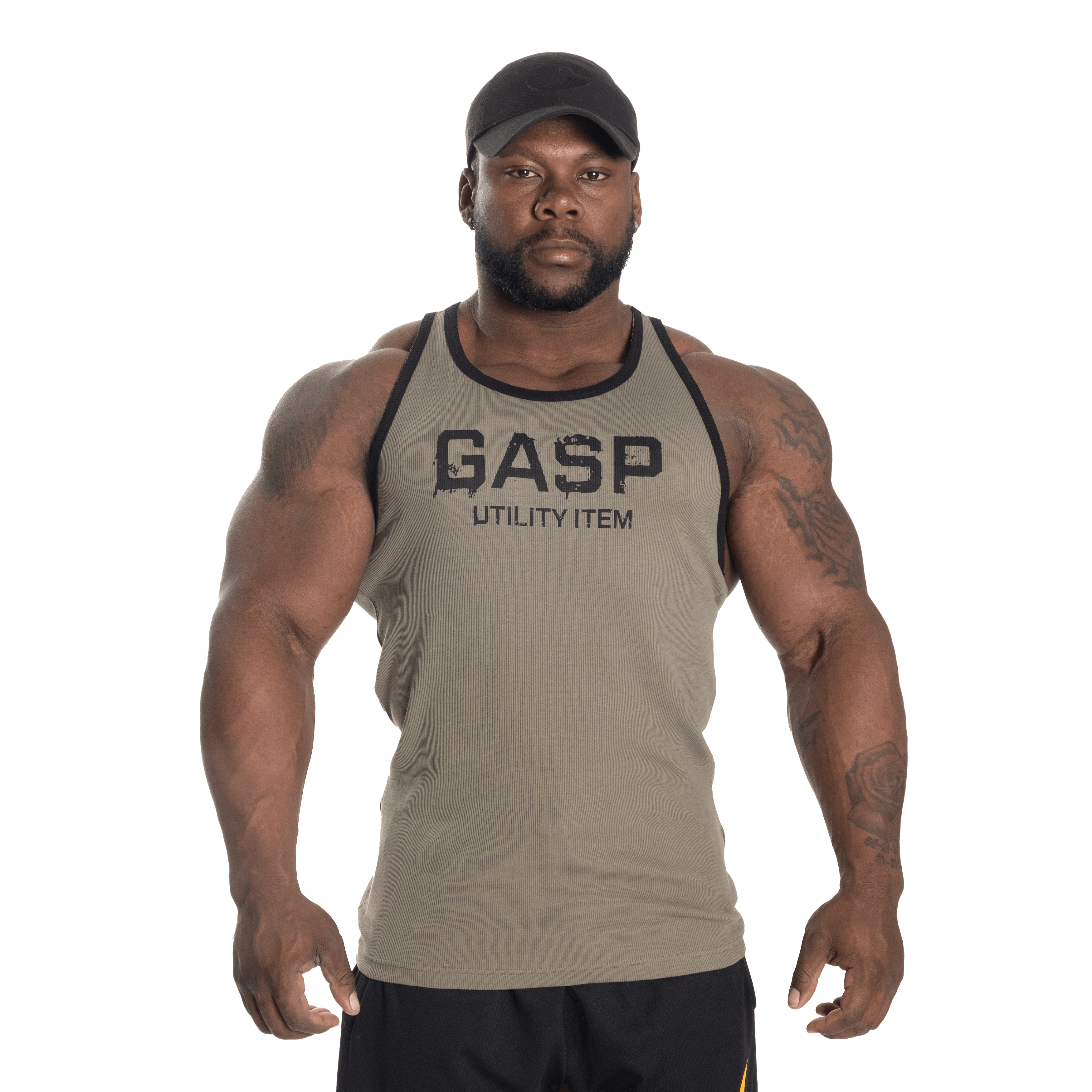 GASP Ribbed T-back