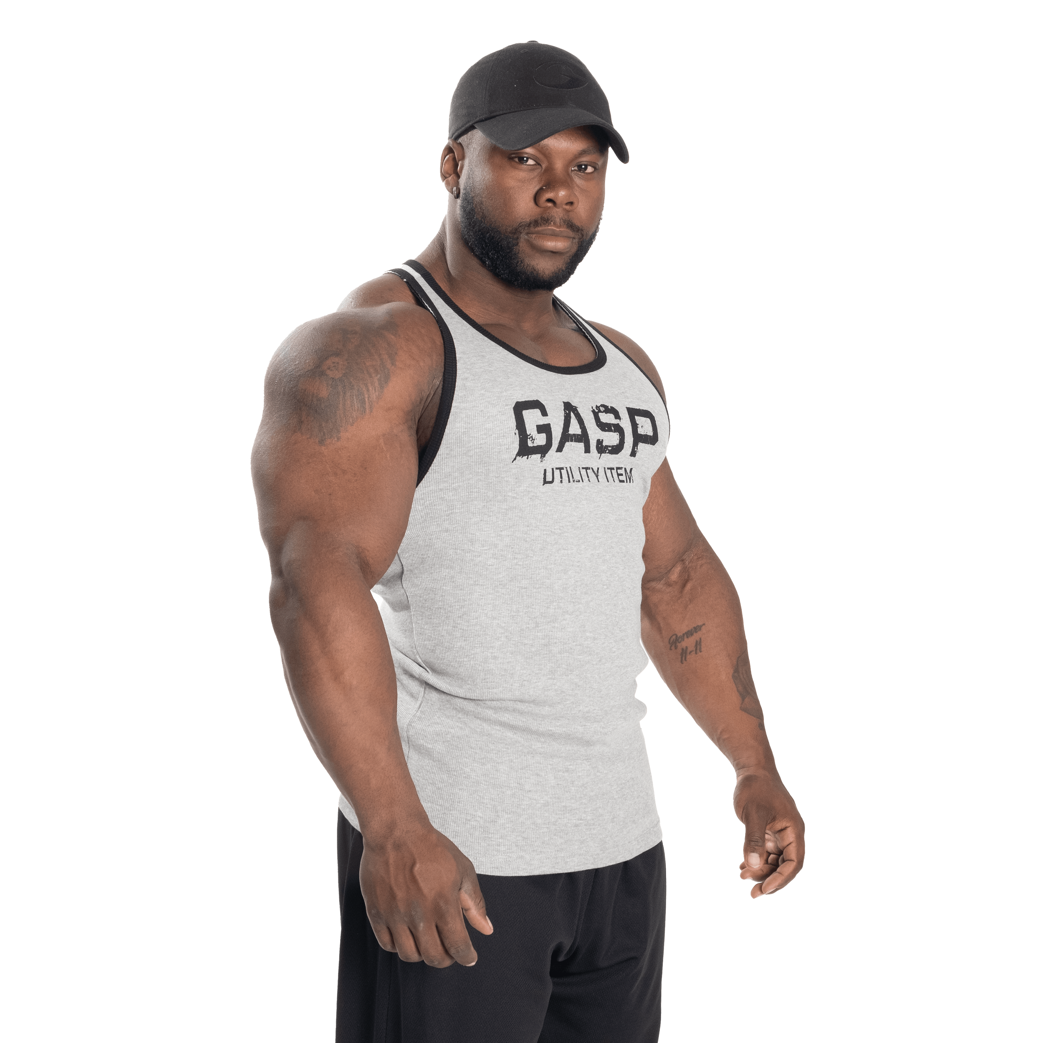 GASP Ribbed T-back