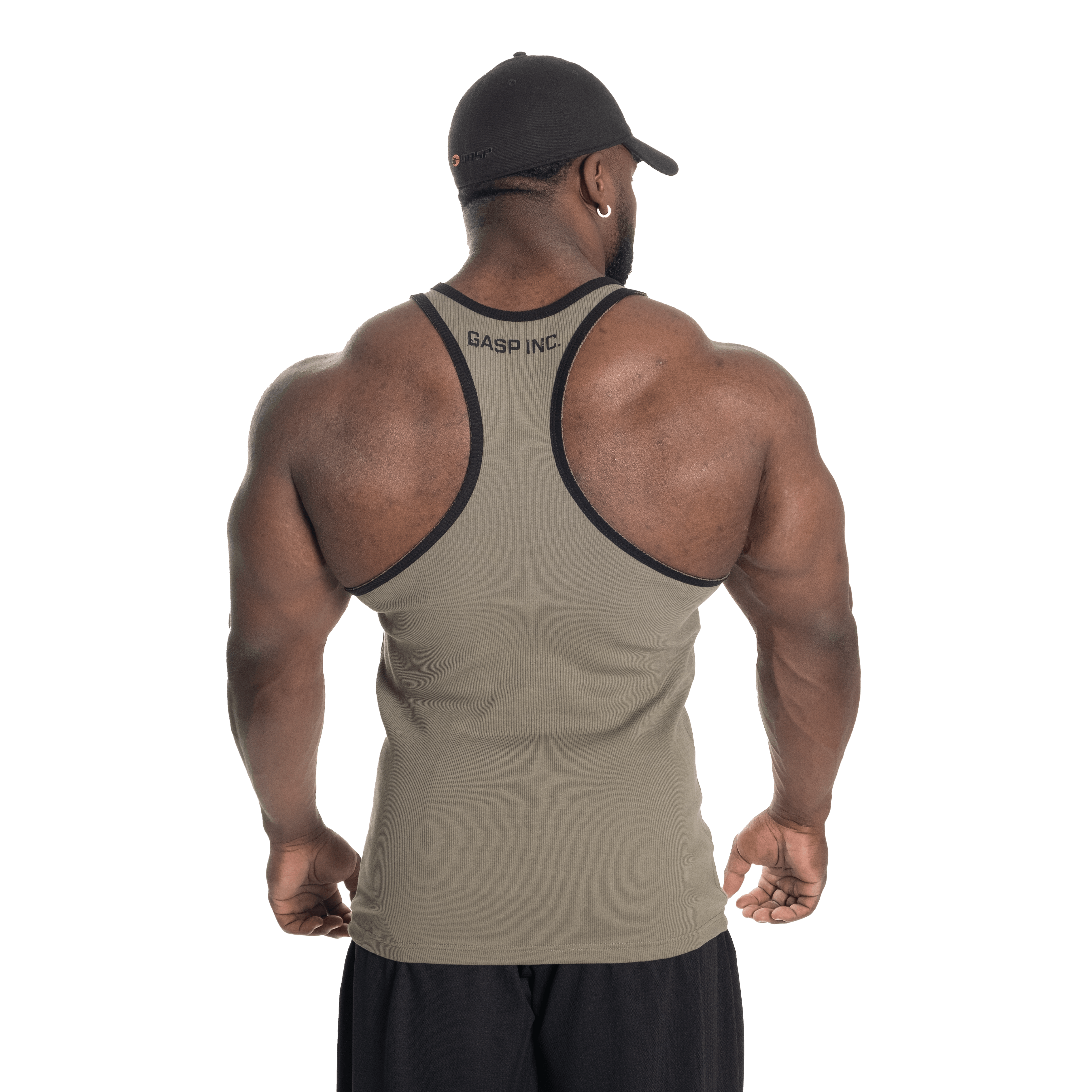 GASP Ribbed T-back