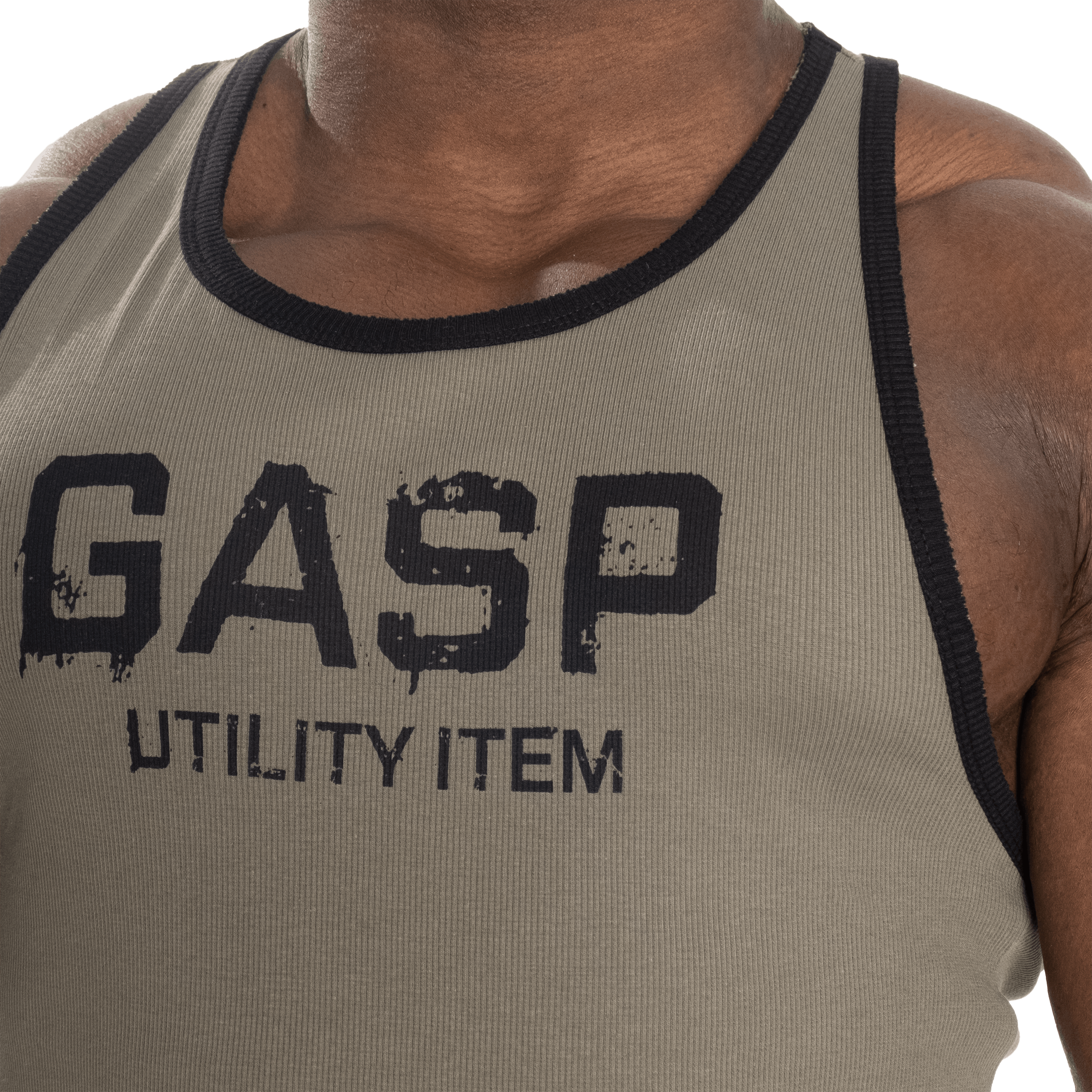 GASP Ribbed T-back