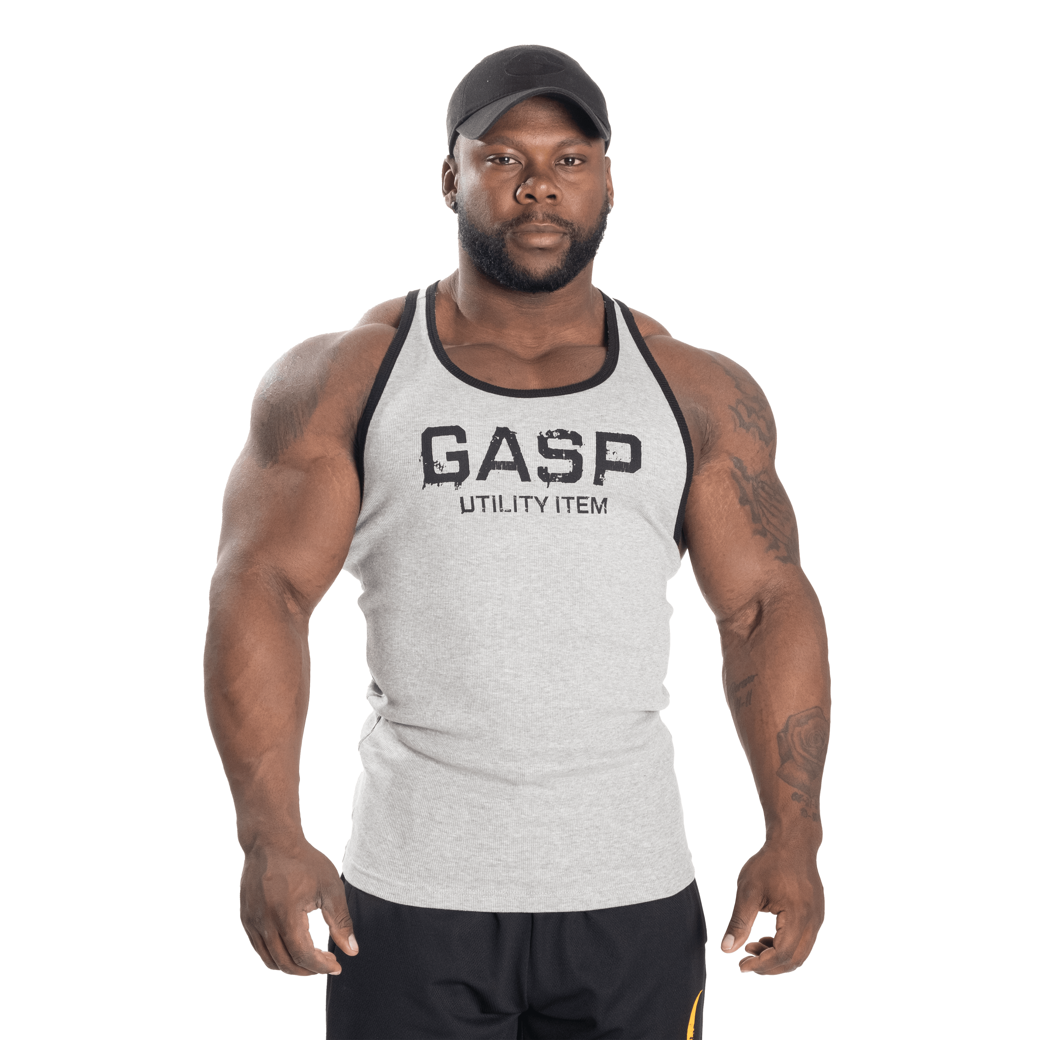 GASP Ribbed T-back