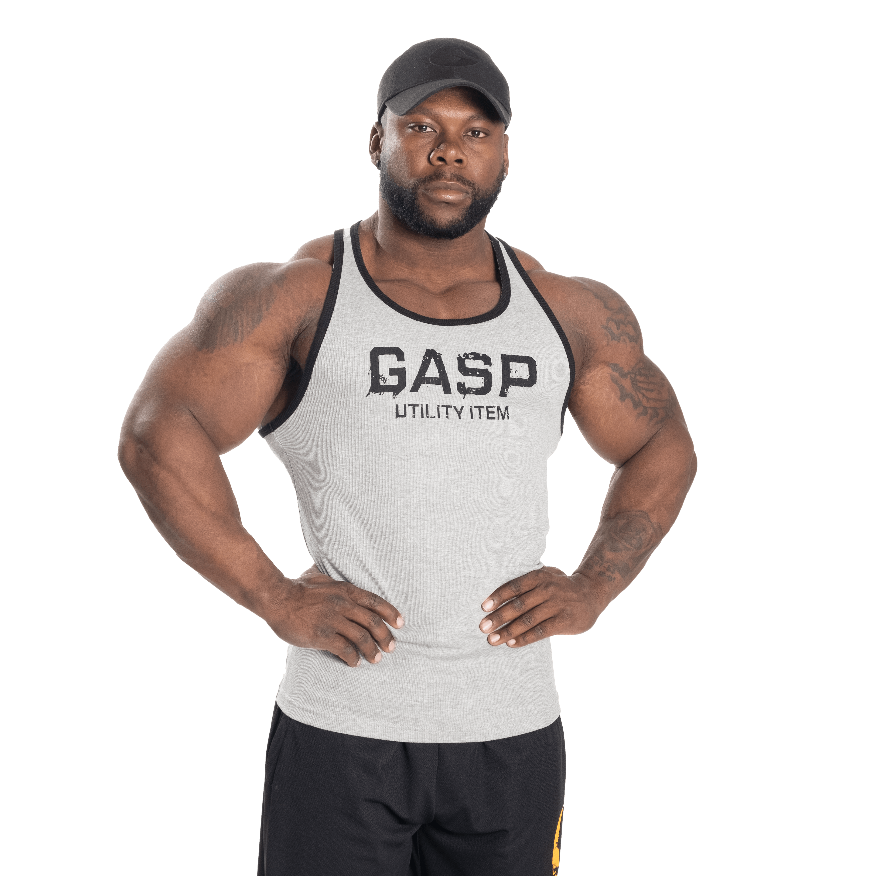 GASP Ribbed T-back