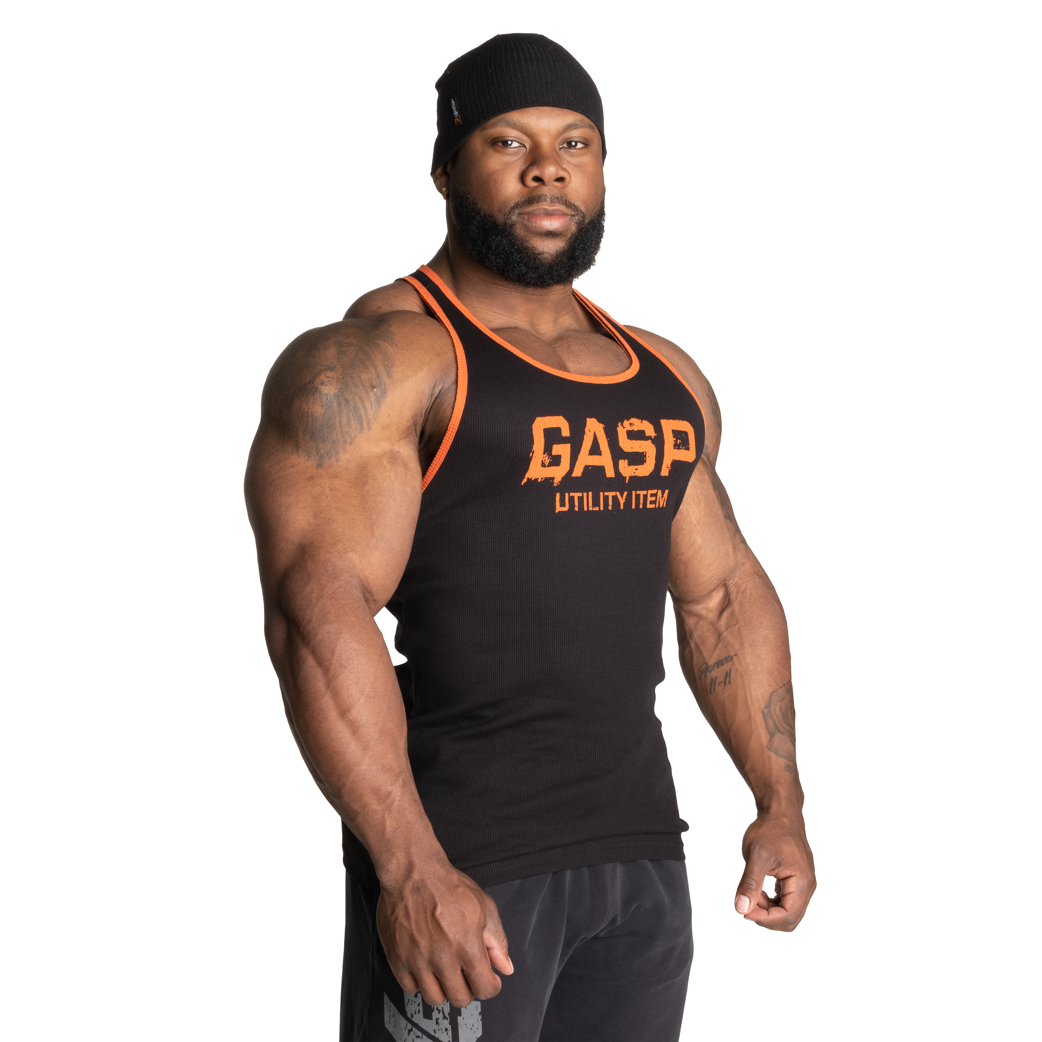 GASP Ribbed T-back