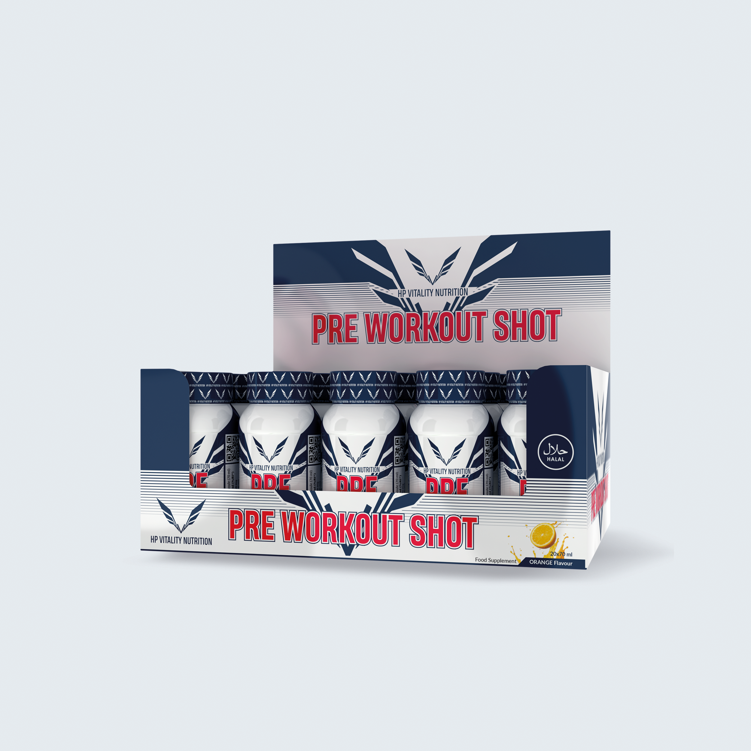 Pre Workout Shots box 20x60ml